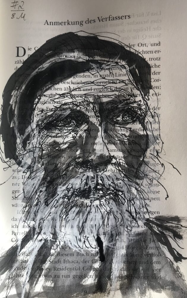 Seebär | 12 x 20 cm | Tusche Papier | 2022